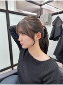 顔周りカット