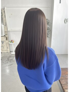 ニア 栄(nia) 髪質改善☆大人シアーベージュ大人レイヤー