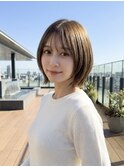 顔周りカット/似合わせカット/レイヤーカット/前髪長め/韓国ヘア