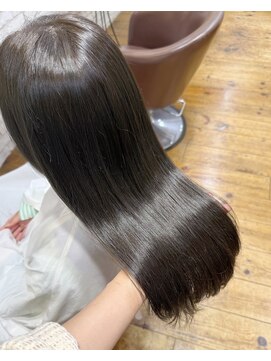 イグレック 庄内本店(igrek) 髪質改善カラー♪ オリーブグレージュ