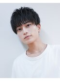 メンズナチュラルラウンドマッシュ博多