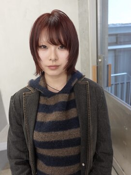 ネアー 新潟(NEER) イメチェンヘアスタイル/ピンクベージュ/ニュアンスパーマ