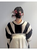 卒業式袴着付け&ヘアセット
