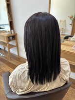 ウェーブ(wave)&nbsp;ヘアマニキュア×ミディアムレイヤー