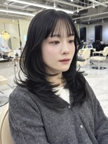 シェノン サントル(CHAINON CENTRE) 小顔効果◎【韓国風レイヤーカット】上品な抜け感/梅田