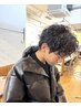 【男性お勧め！】カット+デザインパーマ〔メンズヘア/メンズパーマ〕