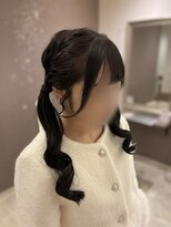 ヘアセットサロンコト(Hair Set Salon KOTO) ツインテールヘアアレンジ