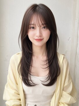 ノア 三宮店(NOA) 【NOA】韓国ロングレイヤー顔まわりレイヤー髪質改善