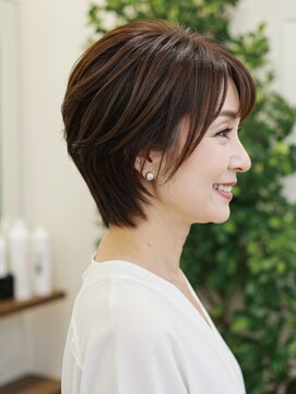 アイスタイル 戸坂店(I STYLE) 50-60代にオススメ★大人の上品ショートレイヤー