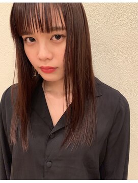 ブルー(BLUE) 【BLUE】ナチュラルストレート