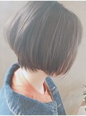 ふんわりナチュラルショートボブ