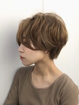 ルーファス 恵比寿 渋谷(Ruufus) 40代大人女性☆ハンサムショートボブ【Ruufus恵比寿渋谷】31512