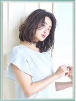 ノアエクレ 銀座(noah ecle)&nbsp;『noah parfait大島流』透明感◎アッシュベージュ外ハネロブ