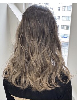 アライブ キチジョウジ(ALIVE Kichijoji) ALIVE吉祥寺 デザインカラーバレイヤージュ外ハネボブローライト