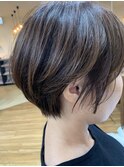 丸みショート