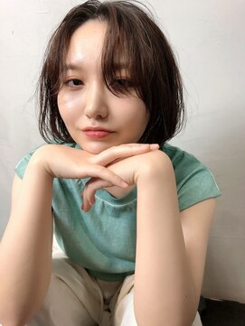 デヴェロペ(Devellope.) 【Devellope.】千葉担当　ラフなボブスタイル　センターパート