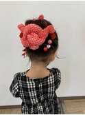 七五三ヘアアレンジ
