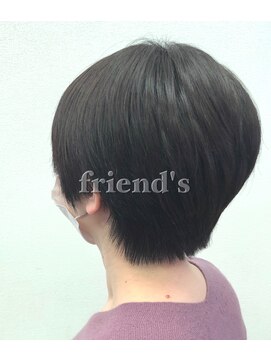 フレンズ 環状通東店(friend's) 手ぐしでまとまるシルキーハンサムボブ