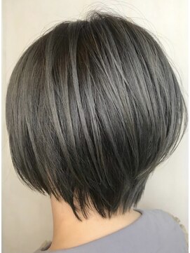 ノクターン 池袋(NOCTURNE) ボブ×ハイライト×グレージュ