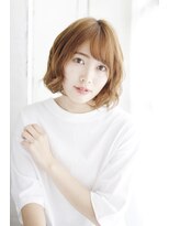 シュシュット(chouchoute)&nbsp;吉祥寺3分/かきあげ髪質改善マロンベージュ美髪Aラインボブ/081