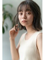 ドットハリス(.Hallis) 大人かわいい/小顔/ミディアムレイヤー/20代30代40代