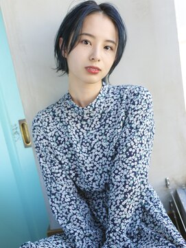 バース(BIRTH) 天神【BIRTH】大人かわいいくすみブルーボブ