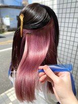 ヴィフ 大船(VIF)&nbsp;透明感◎艶々ペールピンク/インナーカラー/デザインカラー(大船)