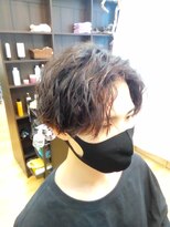 バーバー美容室 モーニング(morning)&nbsp;緩めのナチュラルツイストパーマ