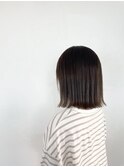 切りっぱなしボブ