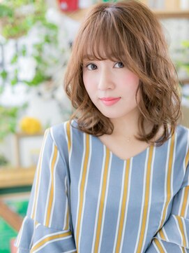 カバーヘア ブリス 川口(COVER HAIR bliss) ★ブラッドオレンジサーフスタイルボブウルフ20代30代40代★9