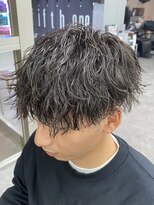 フィフスワン(fifth one)&nbsp;ツイストスパイラルパーマツイストパーマメンズパーマ刈り上げ