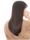 【髪質改善】酸性ストレートで艶髪ナチュラルストレートロング