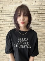 パザパ 寒河江店(pa.za.pa.)&nbsp;抜け感×大人かっこいいウルフミディアム/20代30代40代