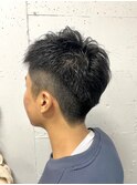 フェードスタイル/ツーブロック/スパイキーショート/グリース