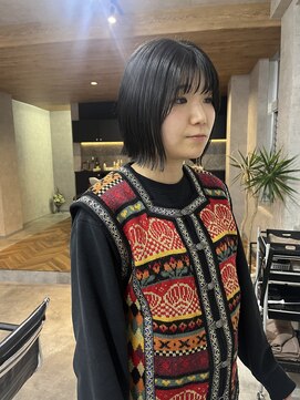 サクラ 岐阜(SAKURA) 岐阜駅 岐阜駅ボブ 切りっぱなし