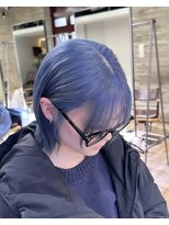 ヲタク(wotaku.)&nbsp;ブルーシルバーペールブルーダブルカラーケアブリーチインナー