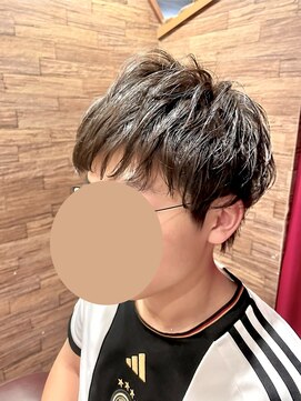 バルビエレ銀座(BARBIERE GINZA) ナチュラルマッシュパーマ