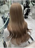抜きっぱなしブロンドハイトーンインナーレイヤーカットウルフ