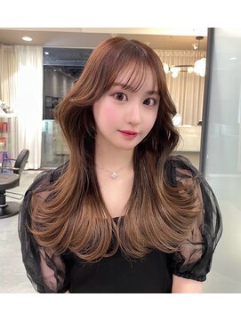 リリー(Lilley) 【西村光平】艶カラー/前髪顔周り/韓国ヘア