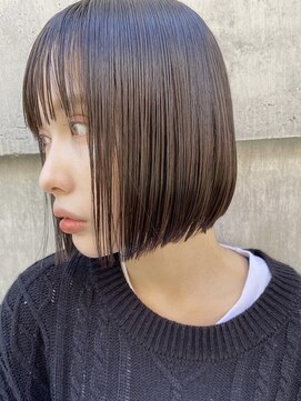 スミス 秋葉原(Smith) ミニボブ/大人ショート/２０代３０代/ダークアッシュ