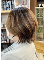 ラシクベル(Lashiku Belle)&nbsp;ウルフボブ　4/29