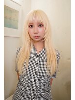 レコ 渋谷(LECO)&nbsp;抜きっぱなしブロンドハイトーンロングレイヤー