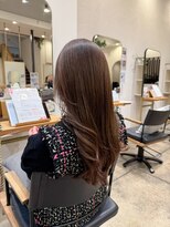 パプス ド コワフュール 甲南山手店(Pap's de coiffeur)&nbsp;マロンベージュ/韓国風巻き/20代30代40代50代
