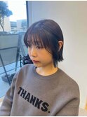 ぱつっとショート