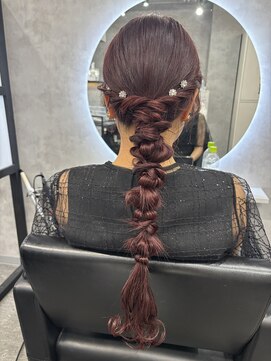 アイ(_i) #編み下ろし#ヘアセット