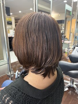 シャンプーボーイエイムス(SHAMPOO BOY aims) ボブウルフカット