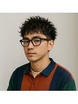 スープレックス ヘアーデザイン(SOUPREX HAIR DESIGN)&nbsp;ツーブロック　ツイストスパイラル　20代 30代 40代 50代 学割