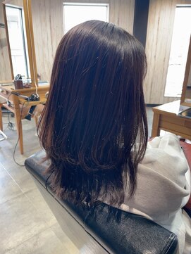 フィール ヘアー(feel hair) 重めレイヤースタイル