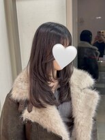 リアン(LIAN)&nbsp;ハイライトカラーミルクティーベージュケアブリーチダブルカラー