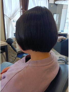 コアフィールフィス(COIFFURE fils) ショートボブ 似合わせカット スクールカット